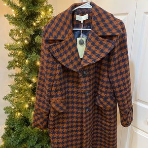 French Mauve Long Coat